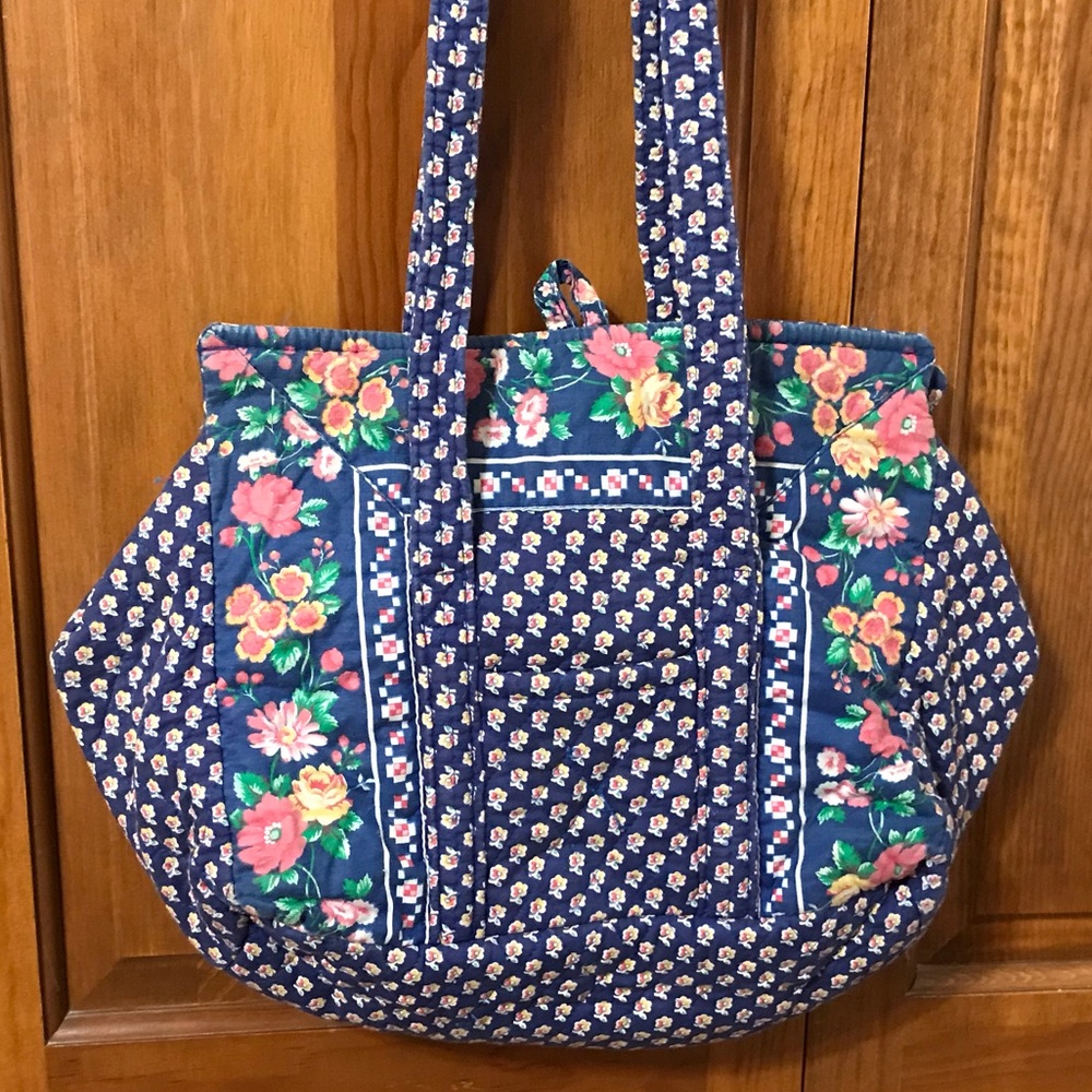 Vera Bradley Vintage Hoosier Bag in Royal